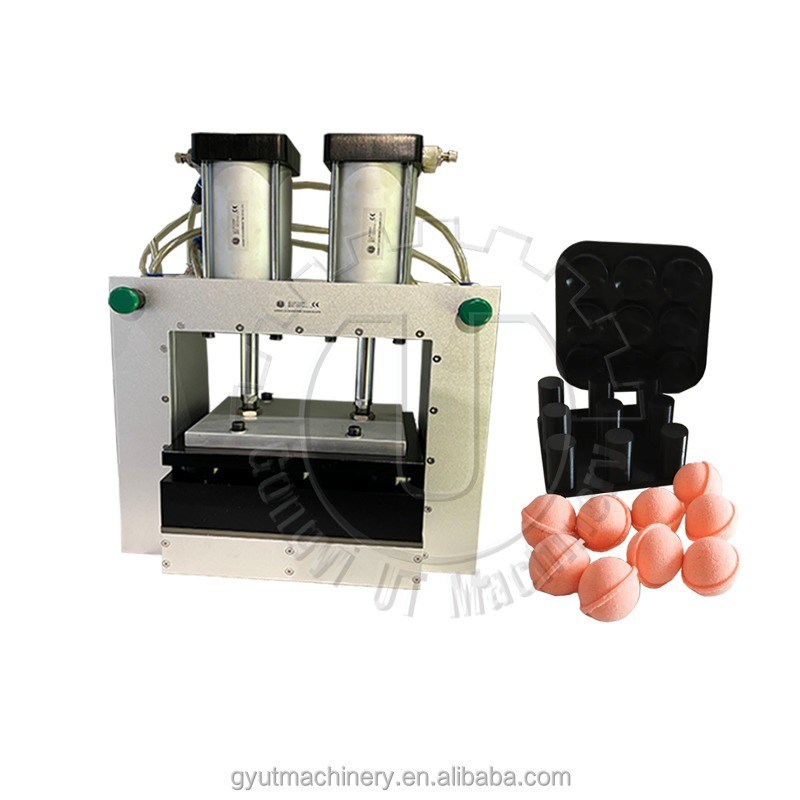 Technologie Pneumatische pers Badzoutbom Ball Making Machine voor Desk Top Verkoop in Korea
