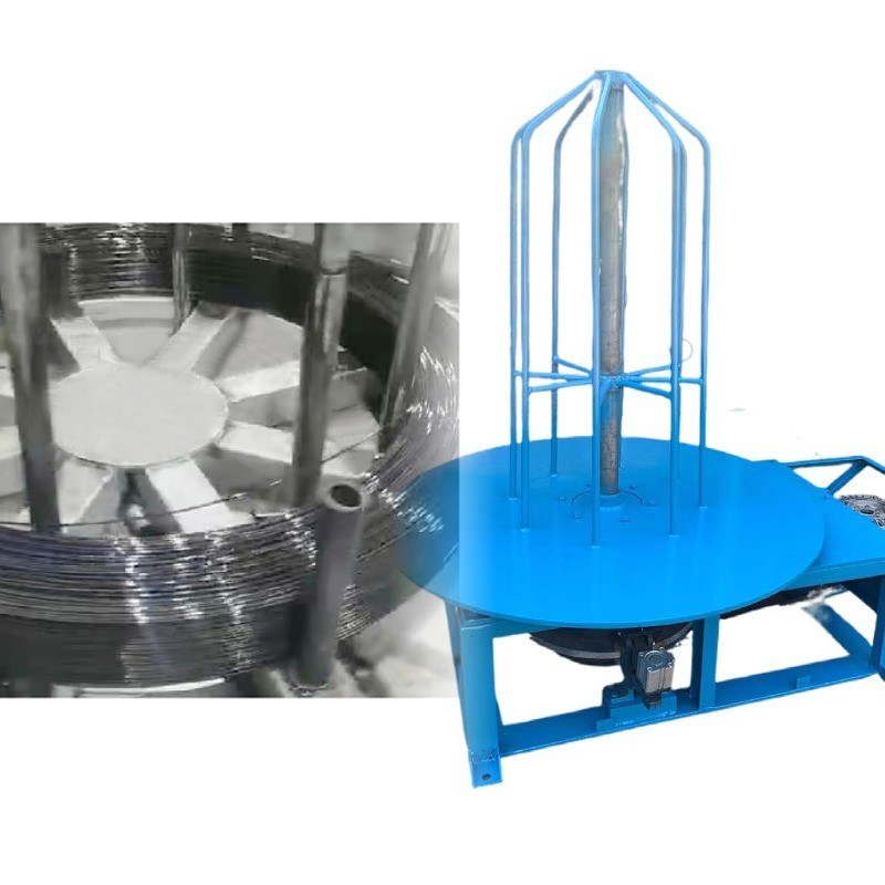 Reel Power Reel-to-Coil Machines voor het wikkelen van staaldraad in de galvaniserende industrie