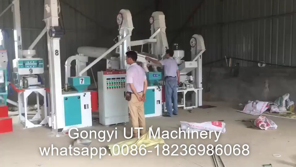 380V volspanning automatische rijstfreesmachine voor roestvrij staalmateriaal en rijst