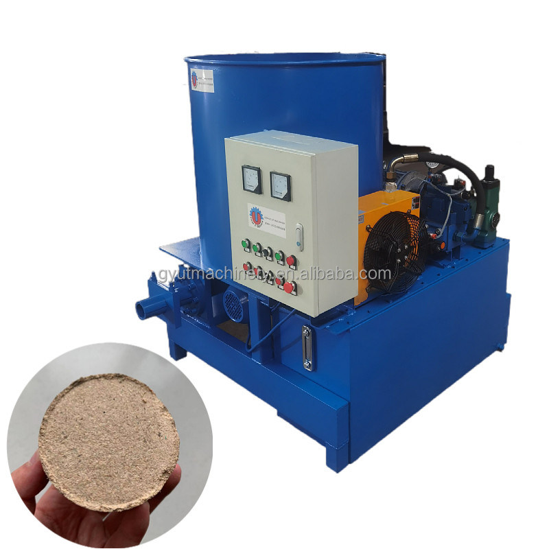1.2-1.5T/H Houtsplinten Compressie Machines Zaagsel Briquette Machine voor Mini Fuel Stick