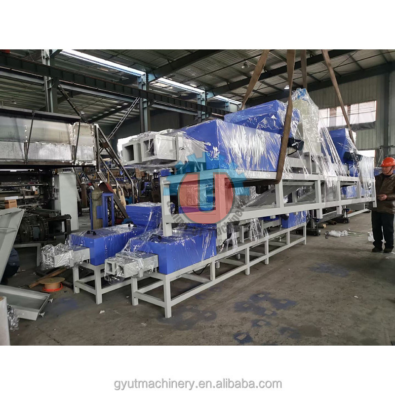 Houtblokpersmachine voor het warm persen van houtplank zaagmachine houtpalletvoeten