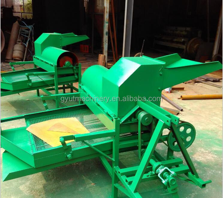 1650*1000*1450mm Grootte Paddy Rice Scheller en Polisher Machine met Polierfunctie