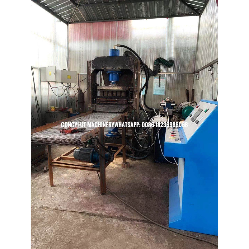 Hydraulische pers voor houtzaagstof en rijsthoop Briquettes Boerderij afval Briquette machine