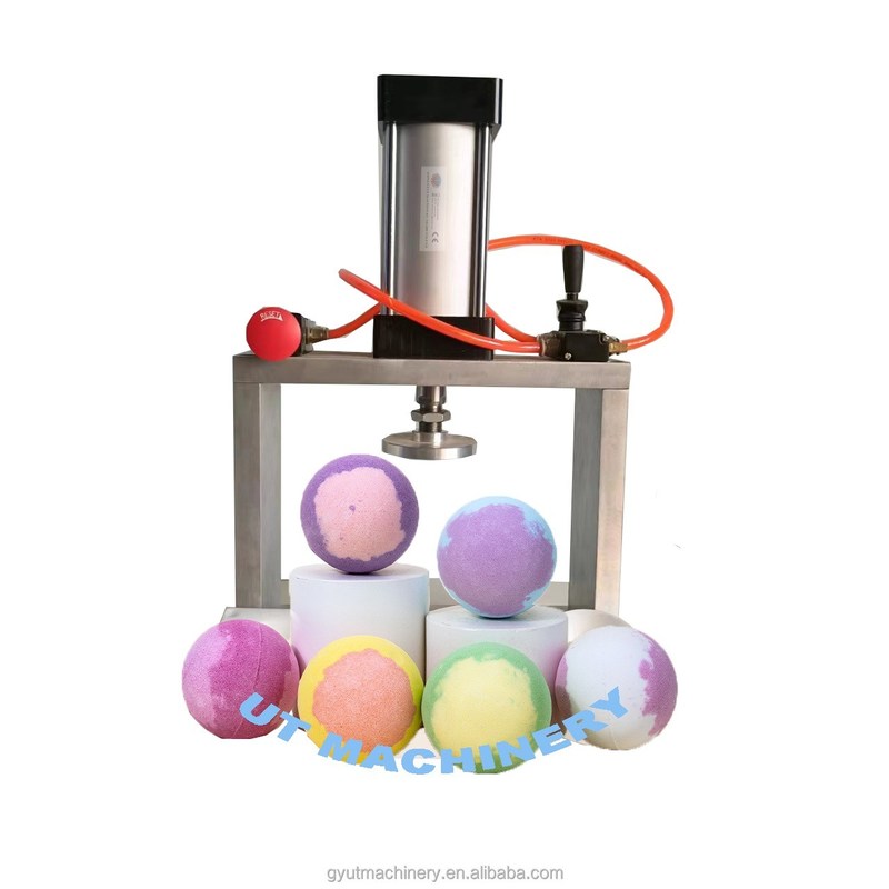 Handgemaakte badzoutbalmachine met 240-720pcs capaciteit pneumatische badbompers