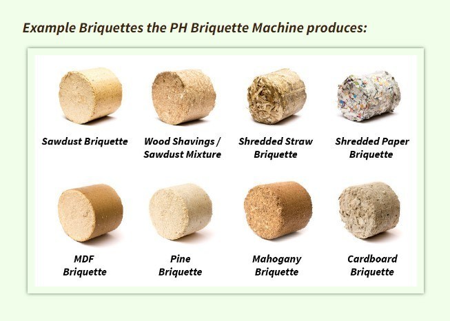 380v Elephant Grass Briquette Maker voor stroaftakken en milieuvriendelijke brandstof