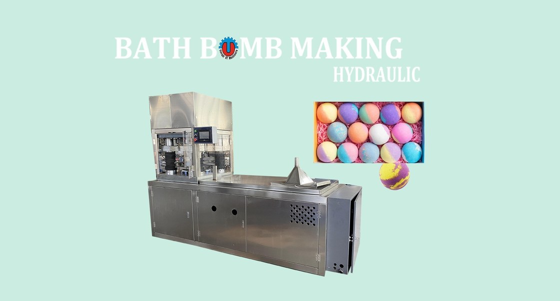 Shape Moulding Logo Stamping Bath Bomb Press Machine 1,75 inch voor semi-automatische lijn
