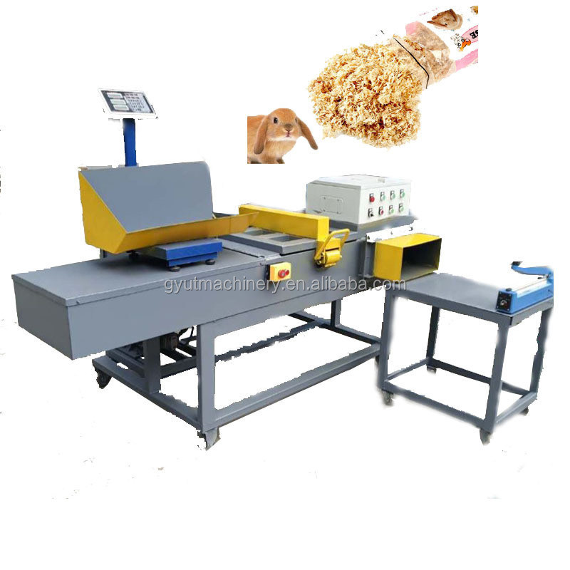 Hout scheerbalzakken Compressemachine voor het maken van dierenbedden hooi 2300*5700*2900mm