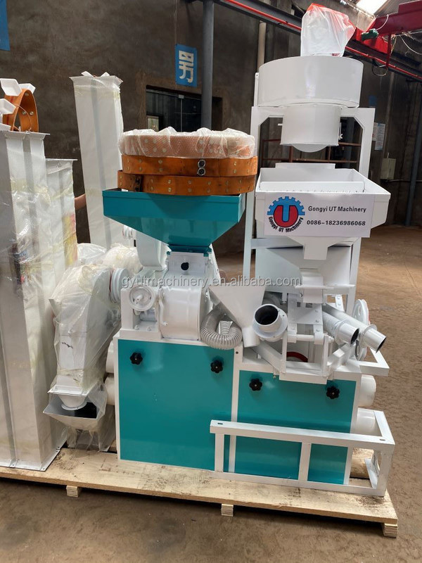 Werkvoordeel Volledig automatische rijstfreesmachine voor een productie van 15 ton per dag