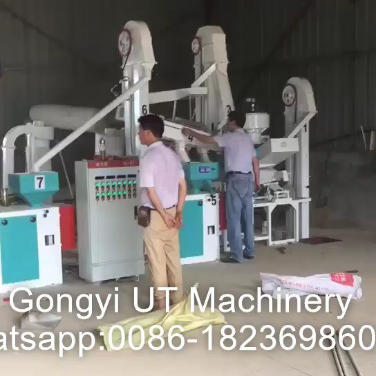 380V volspanning automatische rijstfreesmachine voor roestvrij staalmateriaal en rijst