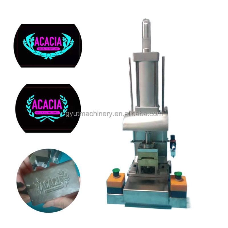 Bouwwerken Stempelmachine voor verschillende vormen van zeep Logo Imprint Printing