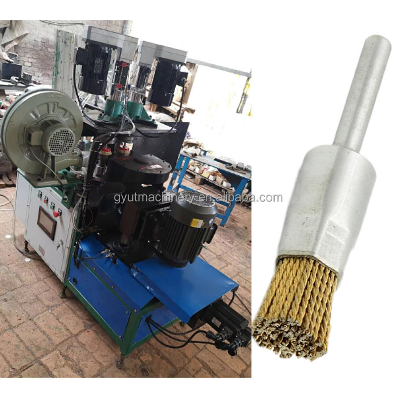 Industriële borstelmachines van roestvrijstalen draad voor de productie van precieze borstels