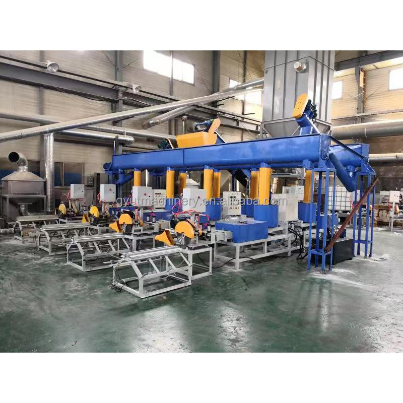 15kW vermogen Europese houten palletblokmachine voor zaagstof en houtsplinten