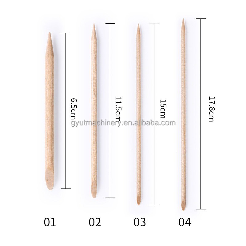 Afgerond product Nagelstick Cuticle Pusher Remover voor manicure en pedicure nagels