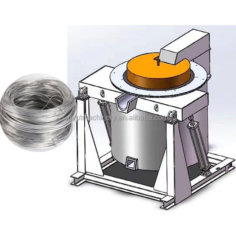 Rivets Aluminiumdraad gietmachine voor de Peruaanse markt