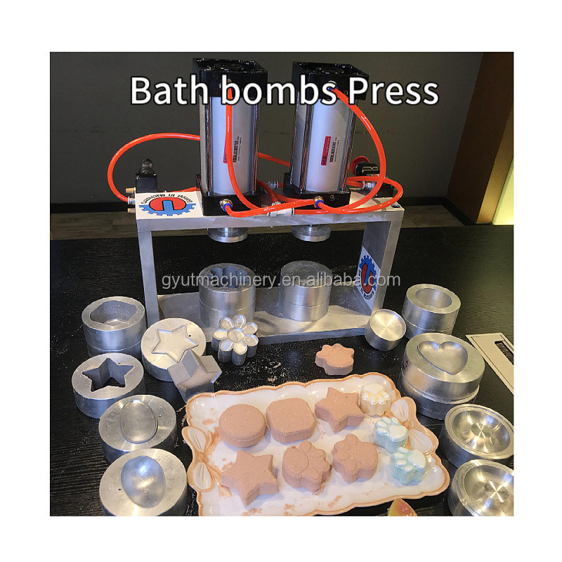 Zuid-Afrika Bath Bomb Moulds Aluminium Body Press Machine voor zelfgemaakte badballen maken