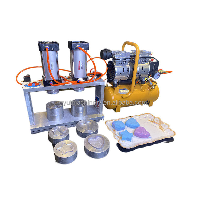 Industriële bubbelbad- en douchebomvormmachine voor badballen en shampoo bars