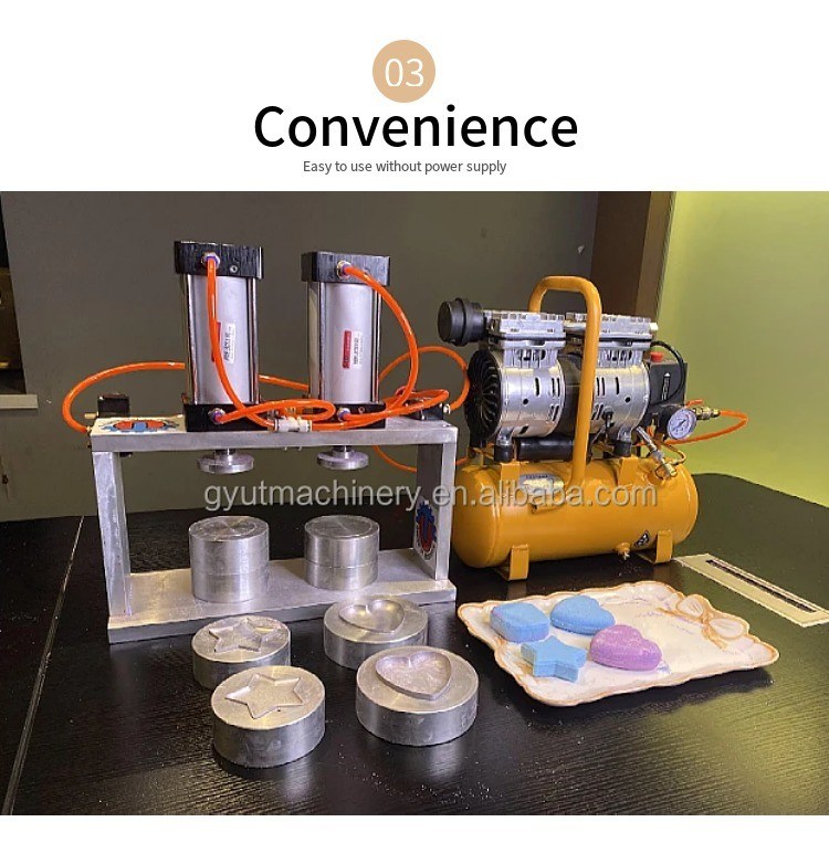 Hoogproductieve pers Shampoo Bar Bubble Bath Bomb Ball Fizzer Making Press Machine