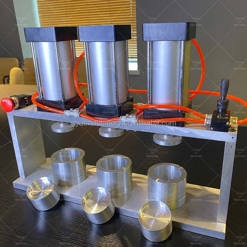 2024 Warm populair Pneumatische badbom zeepmachine voor de productie van bubbelzout