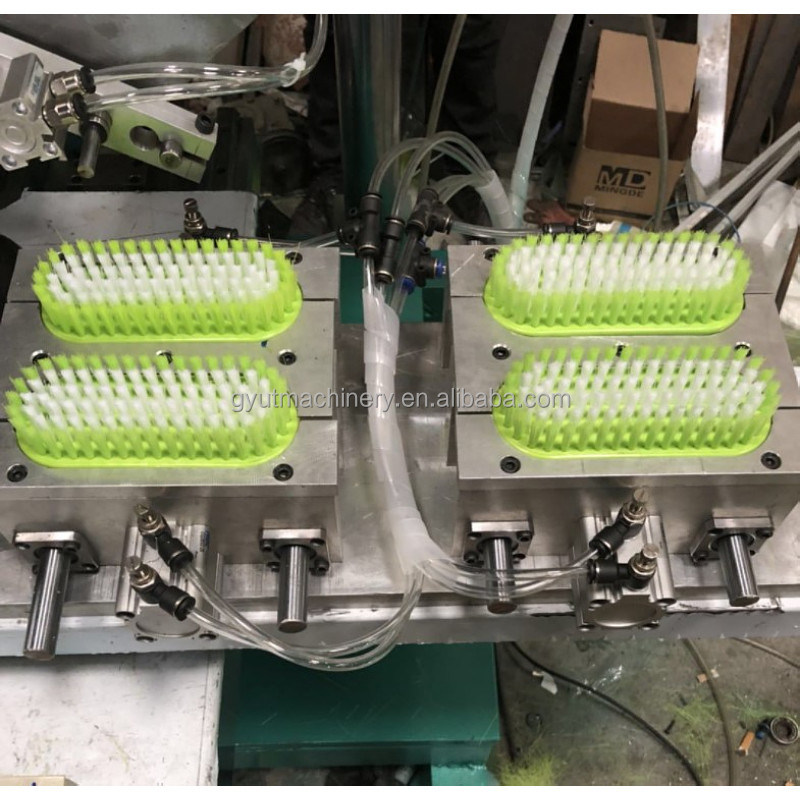 Machine voor het maken van borstels met een hoge productie van 5 assen voor op maat gemaakte hockey toiletborstels
