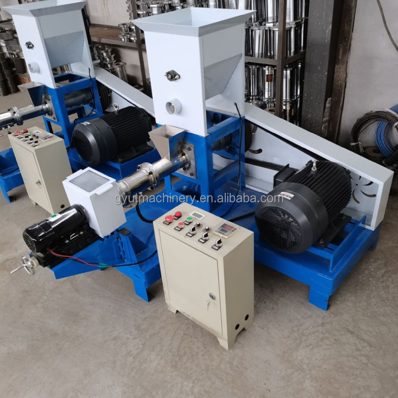 Automatisch werk 400-500KG/H Commerciële drijvende visvoer pelletmachine voor huisdiervoeder