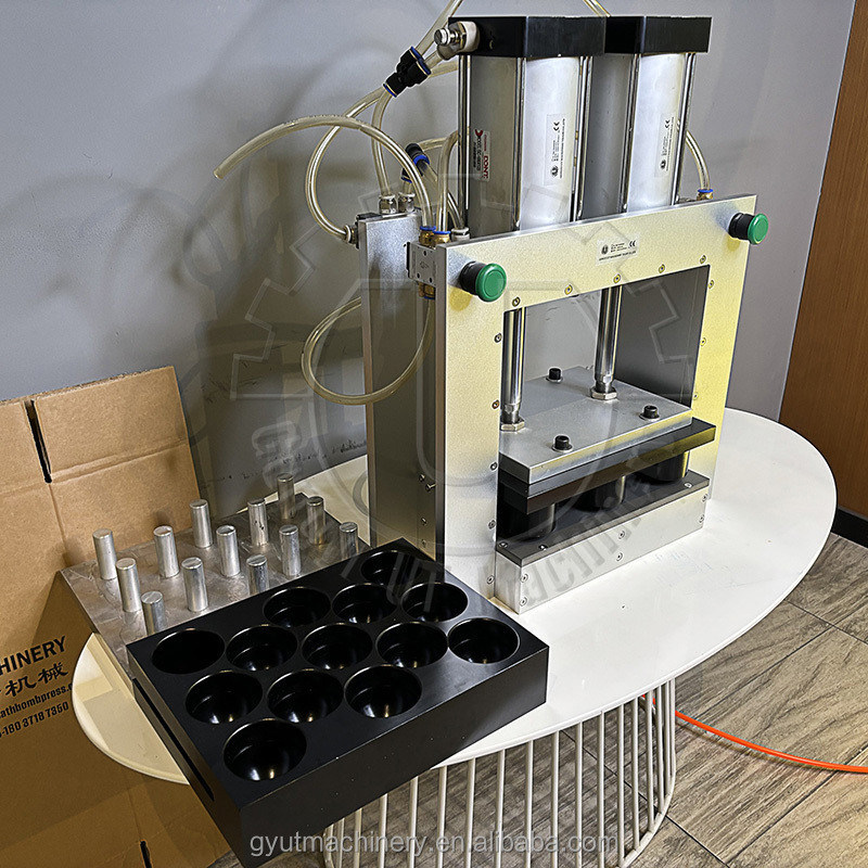 Op maat gemaakte pneumatische badbompenpersmachines voor de productie van spuitballen en shampoo bars