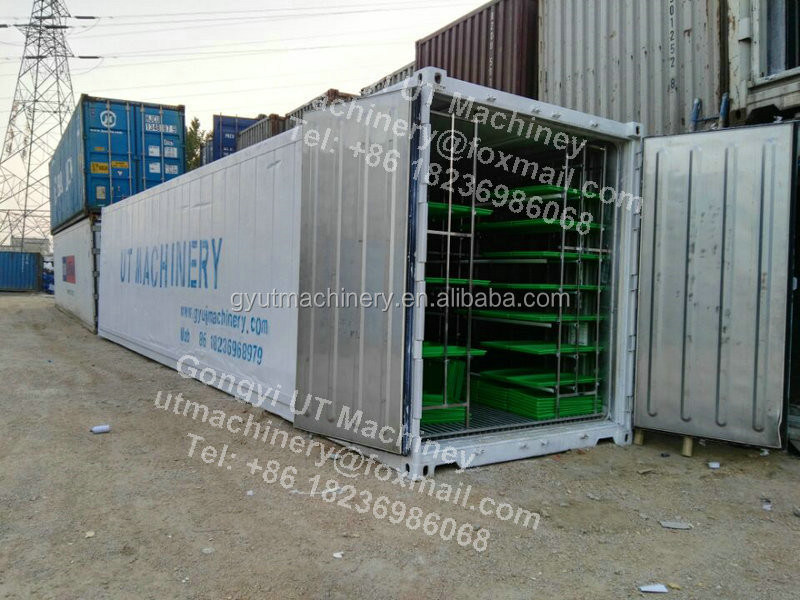 2400w hydroponisch systeem voor 1000 kg dagelijkse productie van voedergras en soja-melk