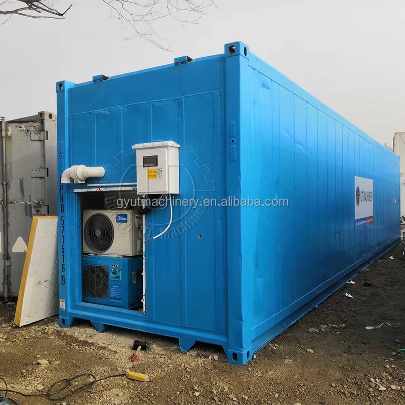 Hydroponische voedervoorziening 1200 kg/dag Groei-systeem met 3-4 dagen productiecyclus