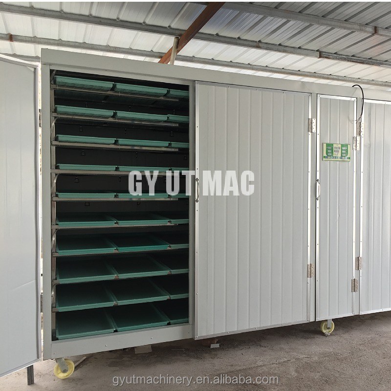 Hoogproductief 2400w hydroponisch gerstkwekingssysteem voor een productiecyclus van 3-4 dagen