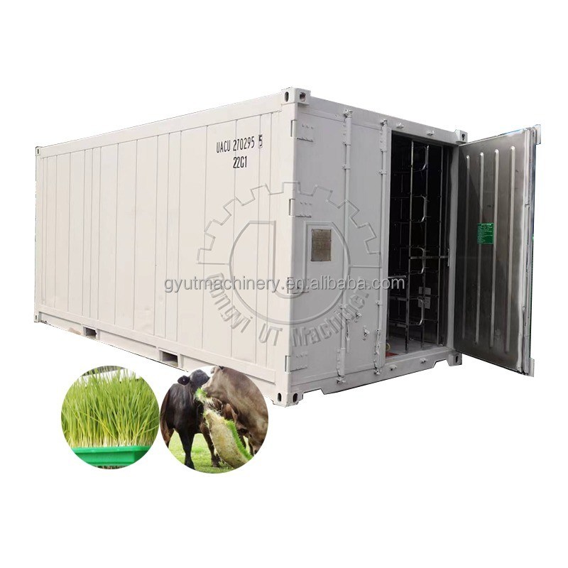 40HQ Container kas Automatische landbouw sprout machine kamer voor kleding winkels