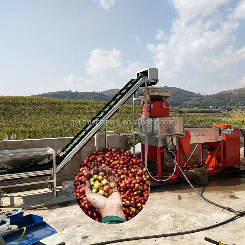Koffie/Cacao-bonen schilmachine voor industriële productie met 910*730*1265mm