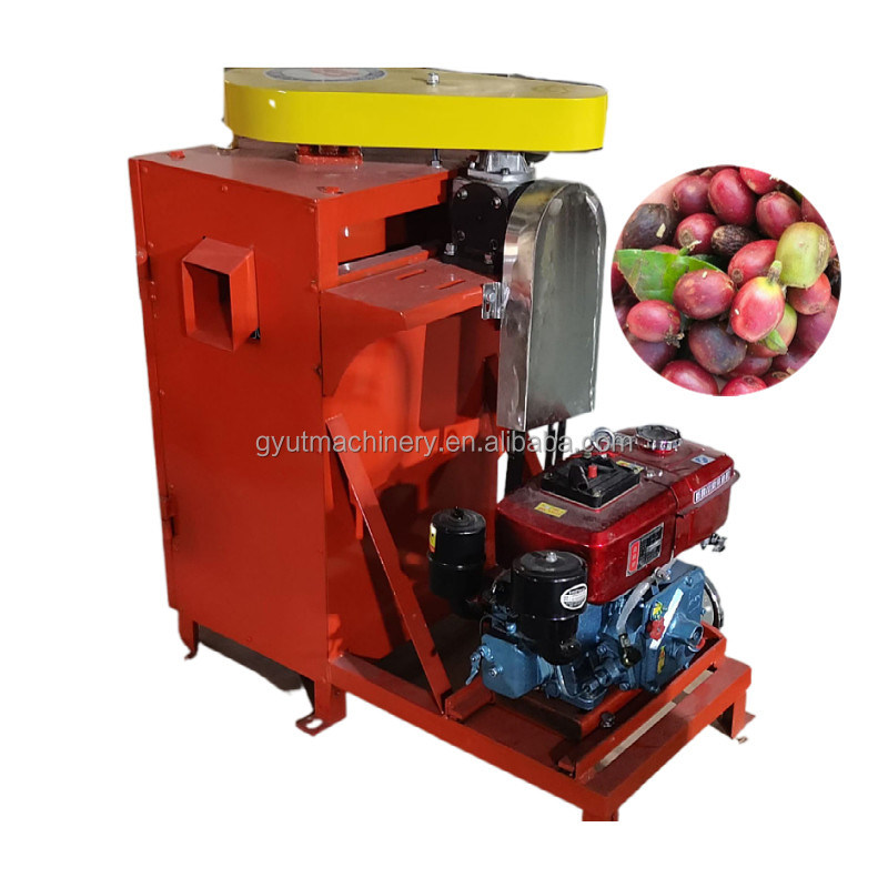 Koffiebonen Parchment Skin Removal Machine voor 2,2kw Power en 2-6 stuks Impeller aantal